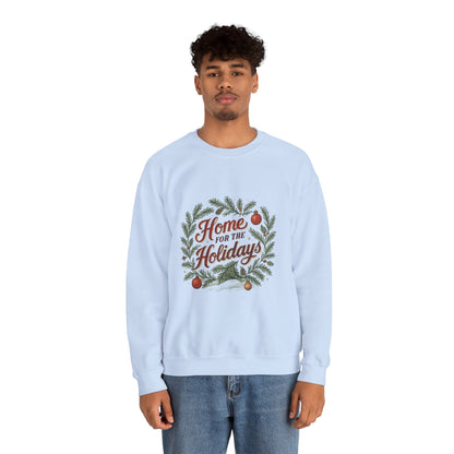 "Home for the Holidays" Heavy Blend™ Crewneck Sweatshirt
