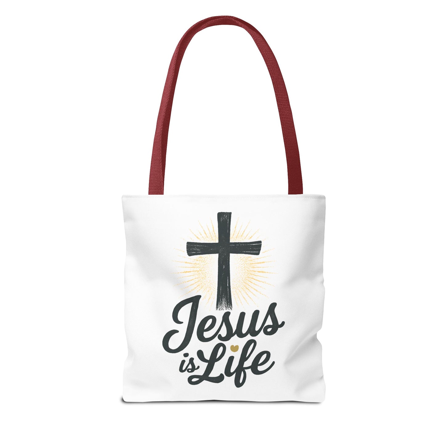 Inspirational Jesus Tote Bag - Faith-Based Carry All