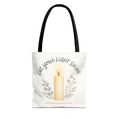 "Let Your Light Shine" - Tote Bag (AOP)