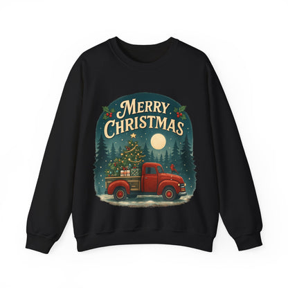 Merry Christmas Truck Sweatshirt