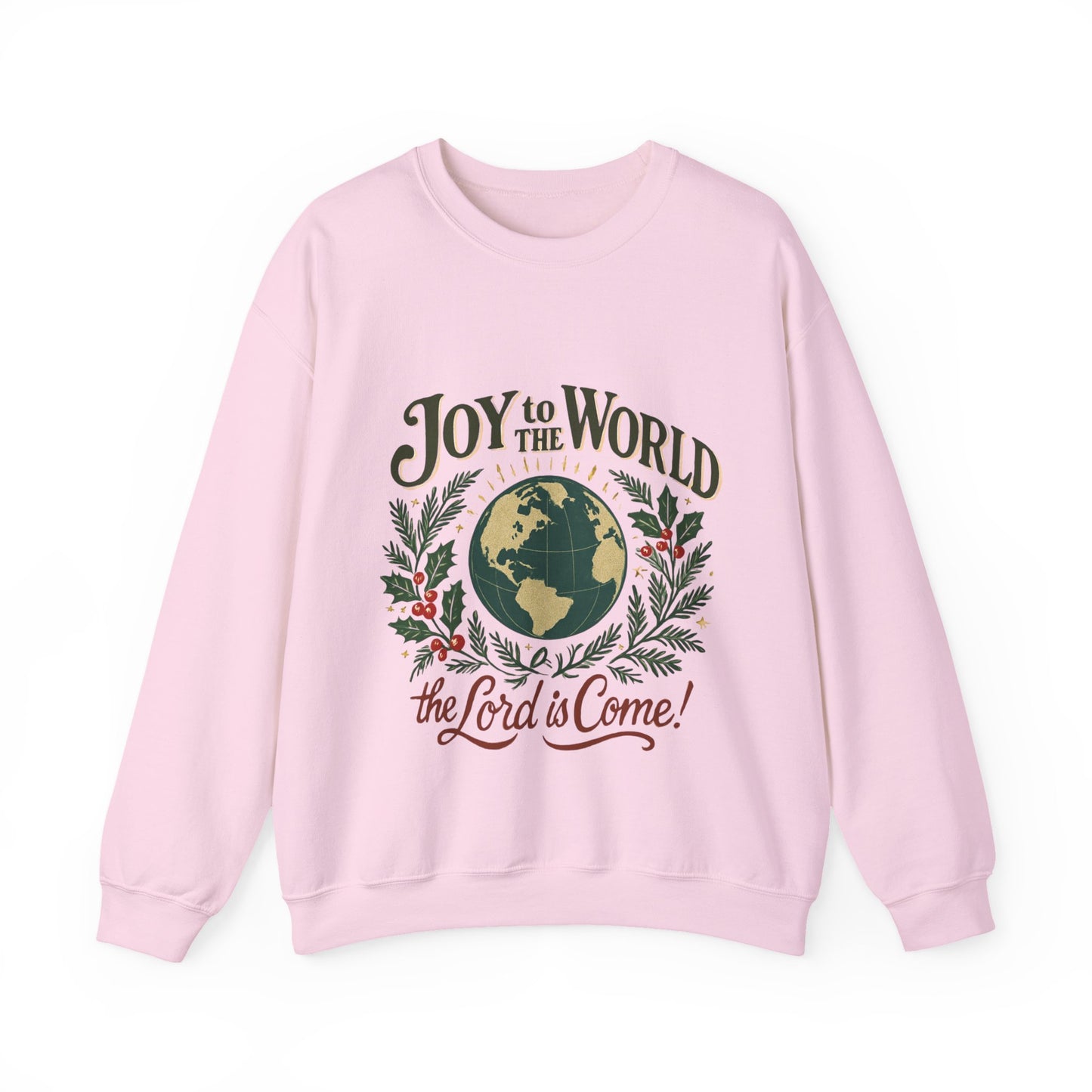 "Joy to the World, the Lord is Come" - Unisex Heavy Blend™ Crewneck Sweatshirt