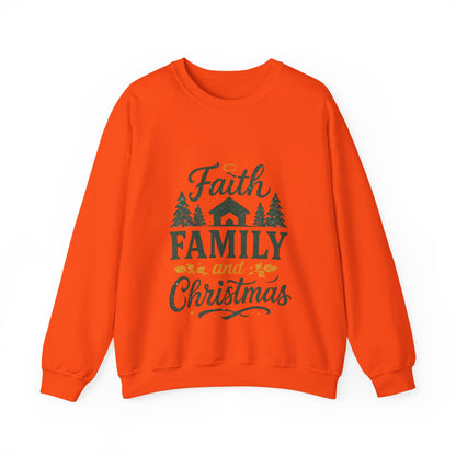 Faith Family Christmas Sweatshirt