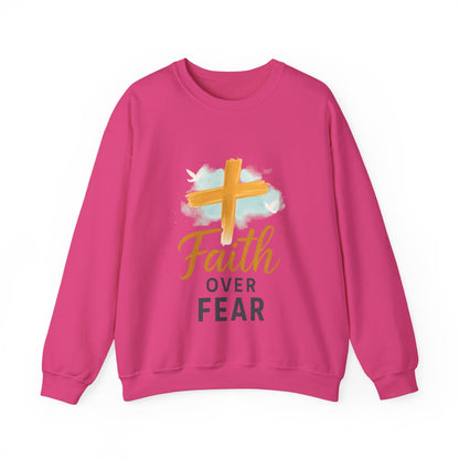 Faith Over Fear Crewneck Sweatshirt