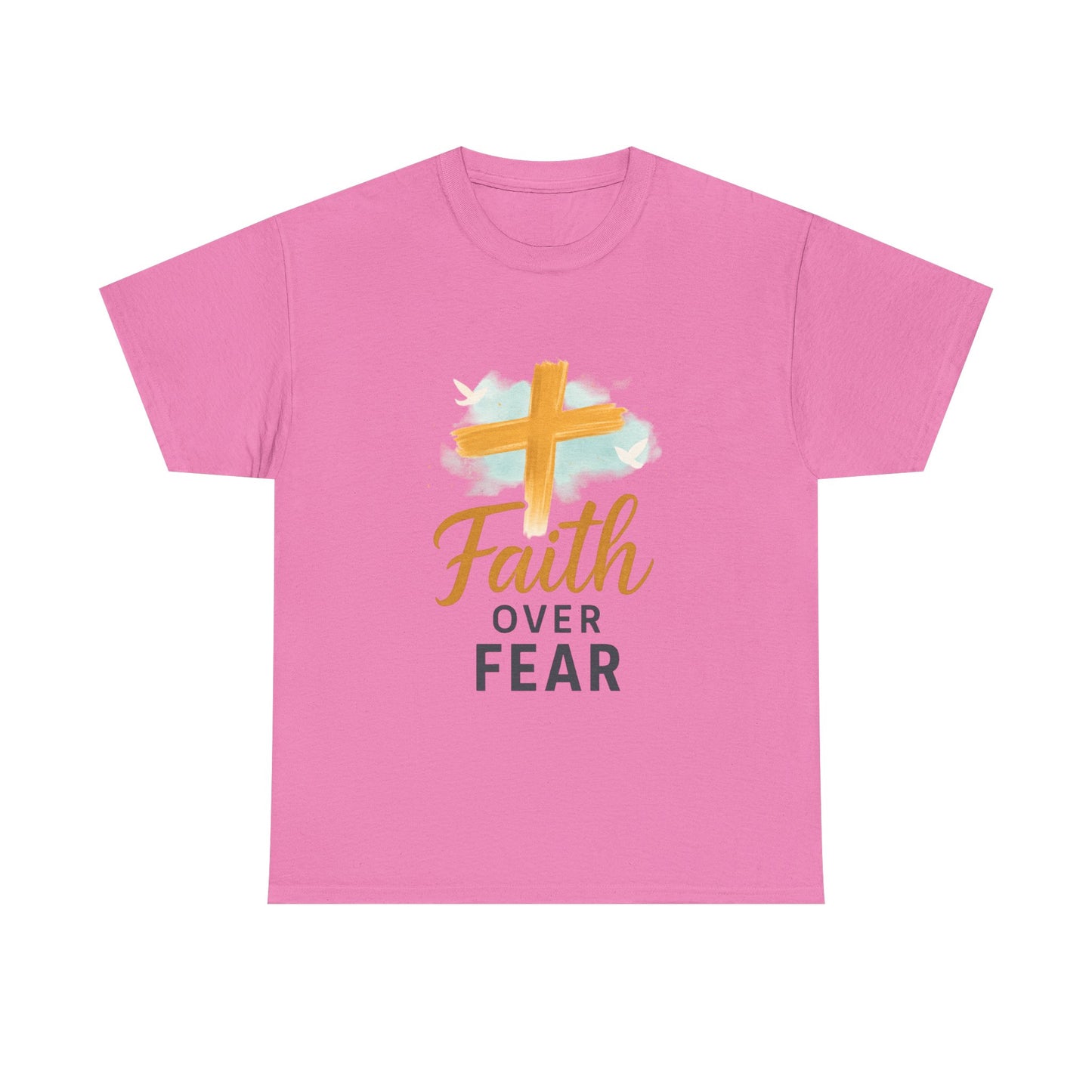 Faith Over Fear Unisex Heavy Cotton Tee
