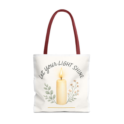 "Let Your Light Shine" - Tote Bag (AOP)