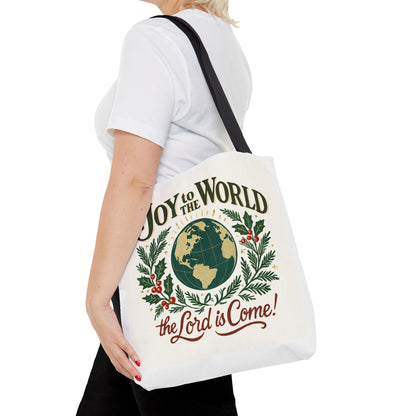"Joy to the World" - Tote Bag (AOP)