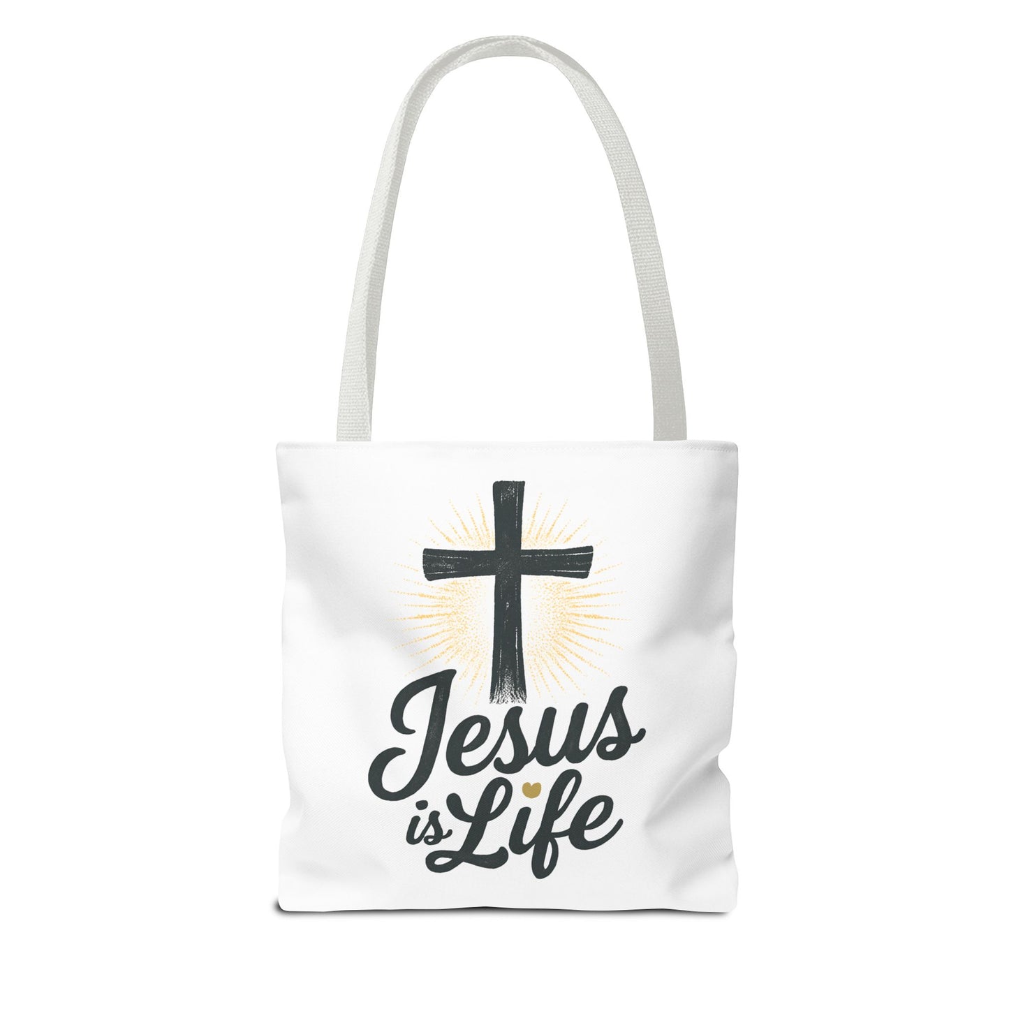 Inspirational Jesus Tote Bag - Faith-Based Carry All