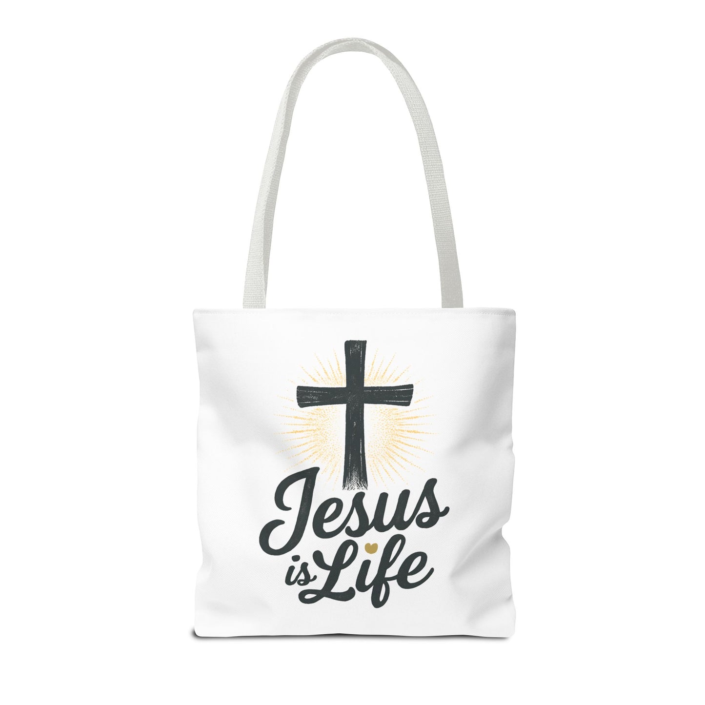 Inspirational Jesus Tote Bag - Faith-Based Carry All