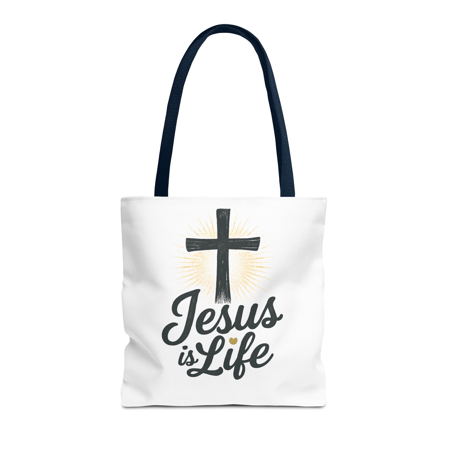 Inspirational Jesus Tote Bag - Faith-Based Carry All
