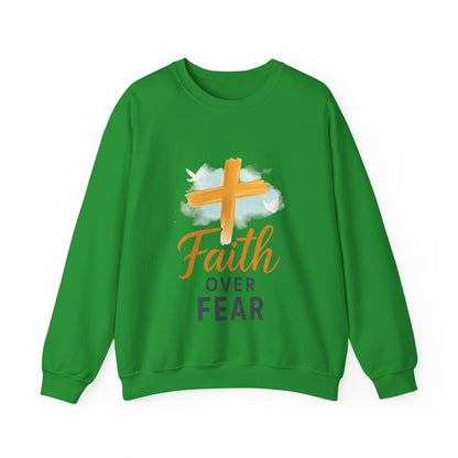 Faith Over Fear Crewneck Sweatshirt