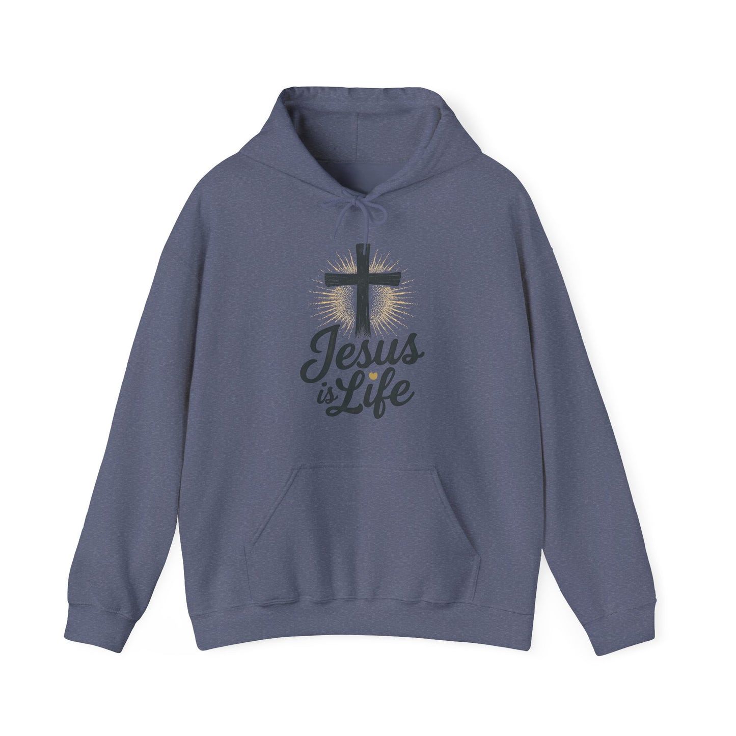 Jesus is Life" - Unisex Hoody - Comfortable & Inspirational Sweatshirt