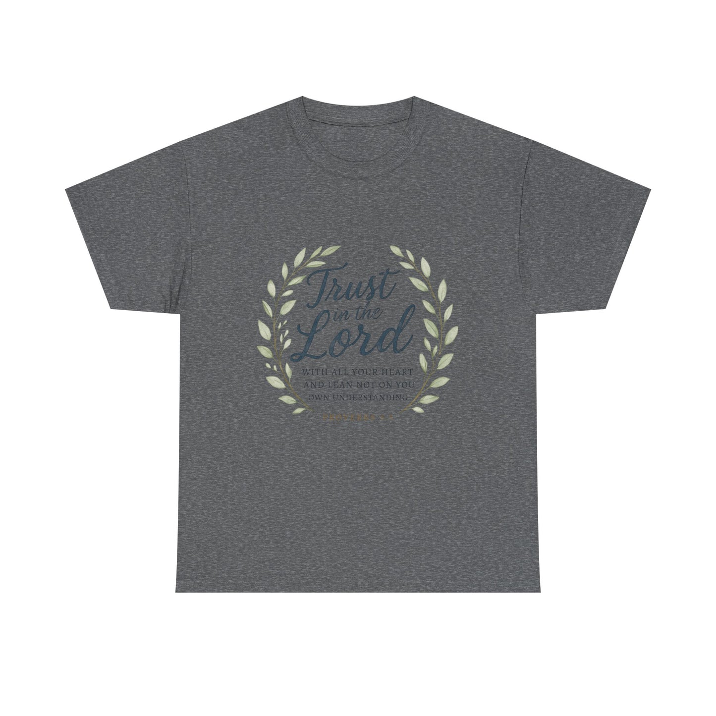 " Trust in the Lord" - Faith-Inspired Unisex Tee - Comfortable Cotton Shirt, Everyday Wear