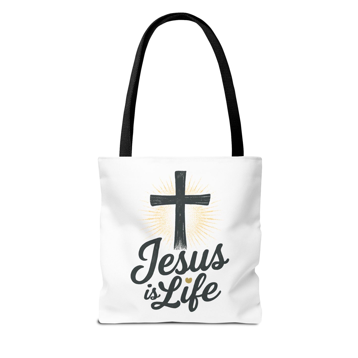 Inspirational Jesus Tote Bag - Faith-Based Carry All