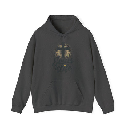 Jesus is Life" - Unisex Hoody - Comfortable & Inspirational Sweatshirt