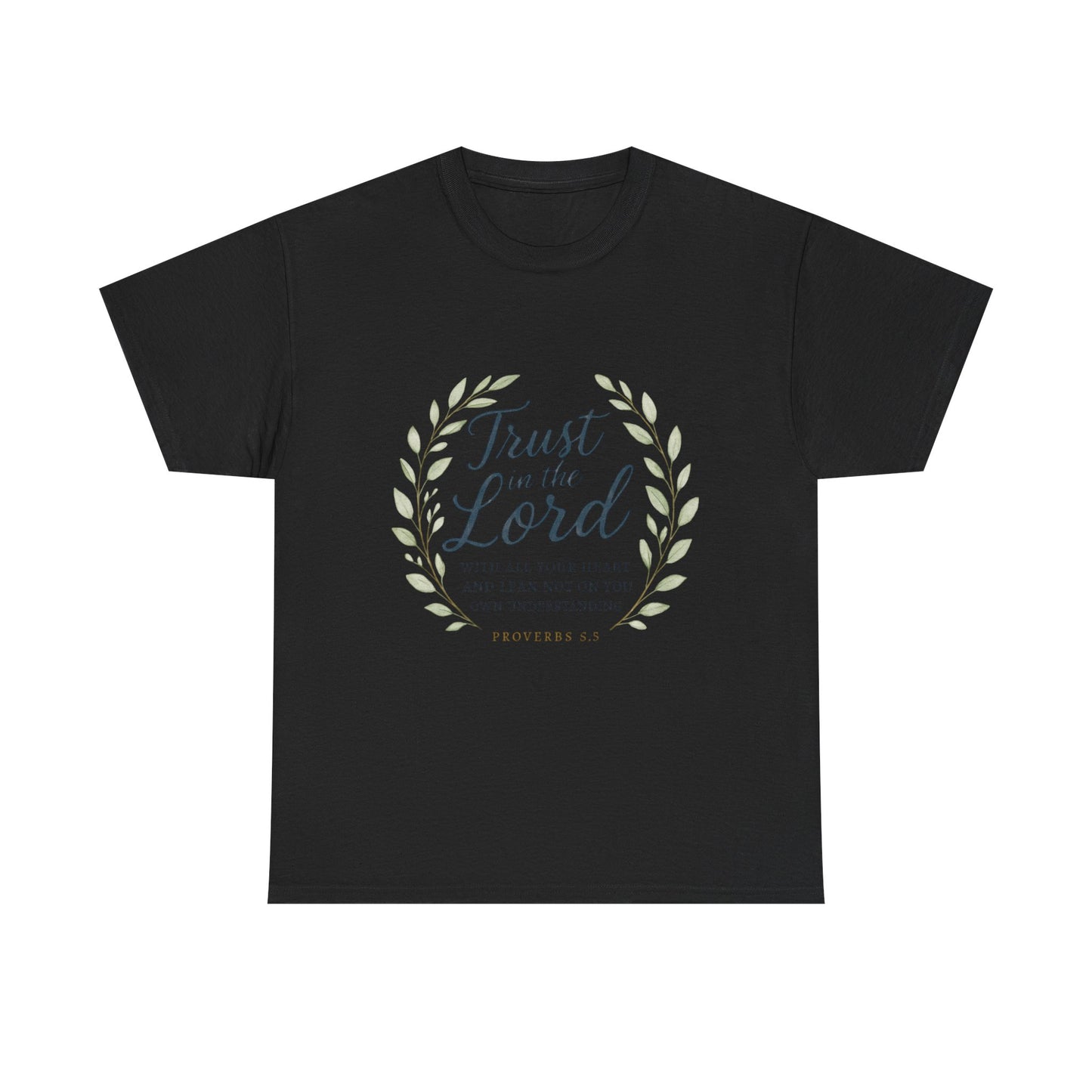 " Trust in the Lord" - Faith-Inspired Unisex Tee - Comfortable Cotton Shirt, Everyday Wear