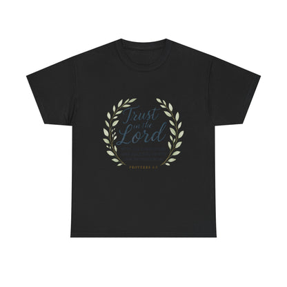" Trust in the Lord" - Faith-Inspired Unisex Tee - Comfortable Cotton Shirt, Everyday Wear