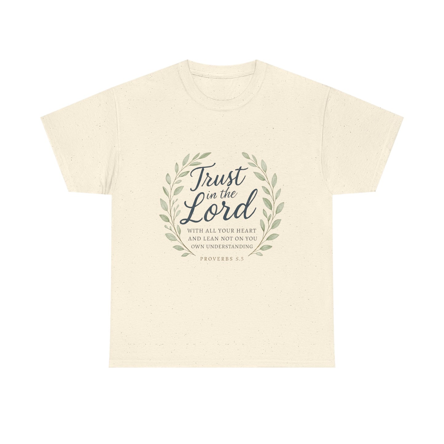 " Trust in the Lord" - Faith-Inspired Unisex Tee - Comfortable Cotton Shirt, Everyday Wear