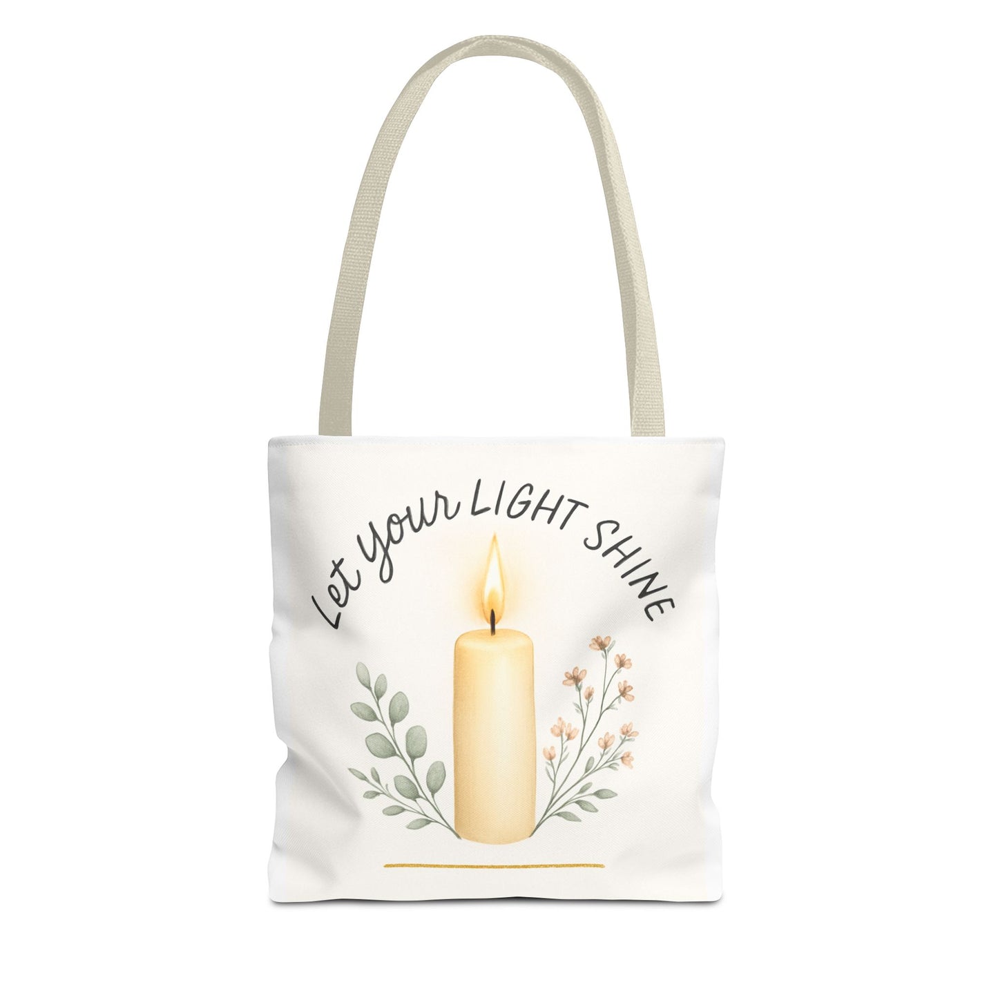"Let Your Light Shine" - Tote Bag (AOP)