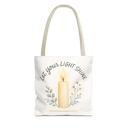 "Let Your Light Shine" - Tote Bag (AOP)