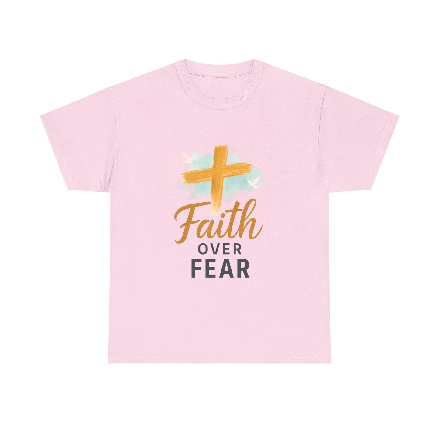 Faith Over Fear Unisex Heavy Cotton Tee