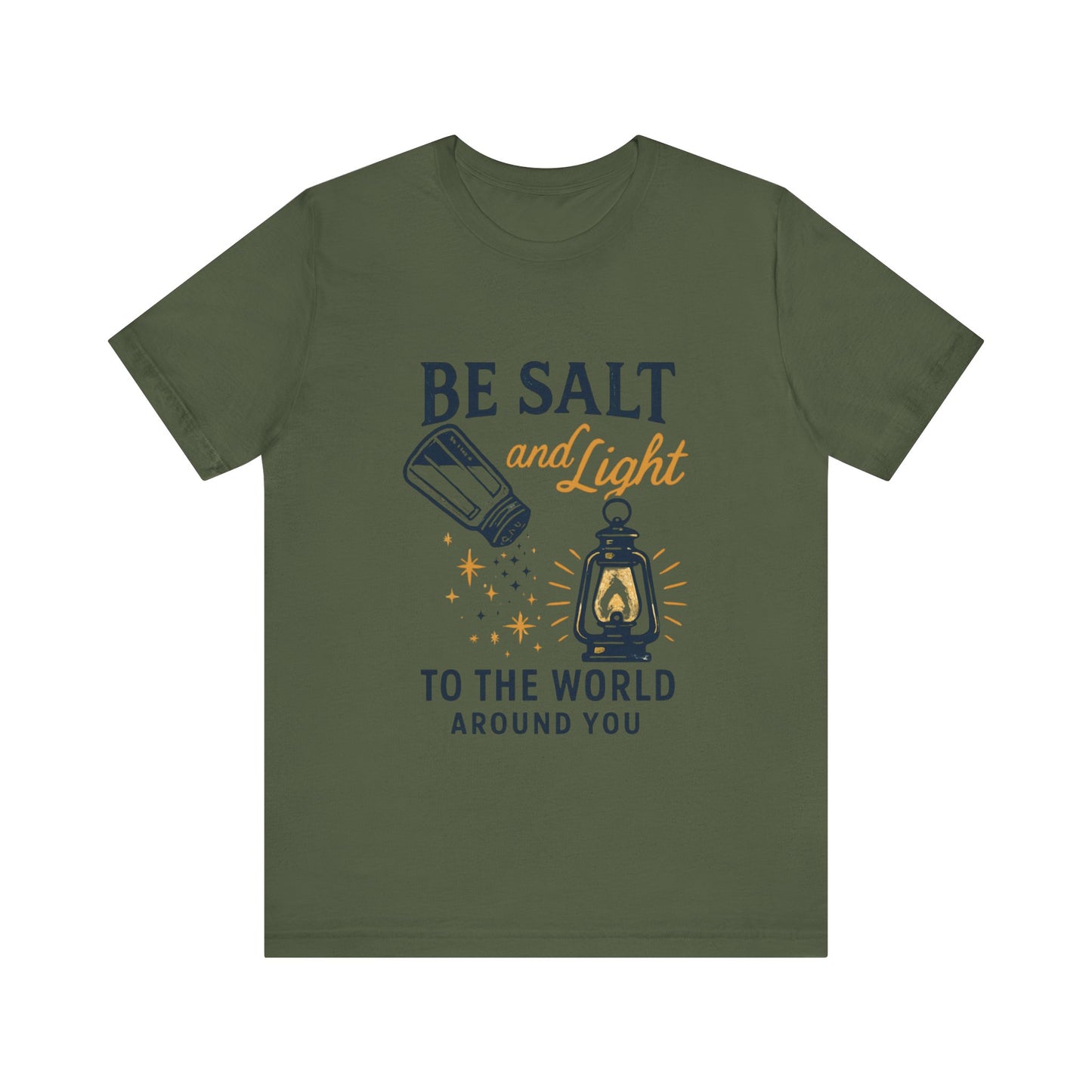"Be Salt and Light to the World" - Unisex Jersey Short Sleeve Tee