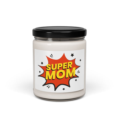 "Super Mom" - Scented Soy Candle, 9oz