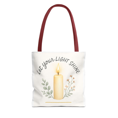 "Let Your Light Shine" - Tote Bag (AOP)