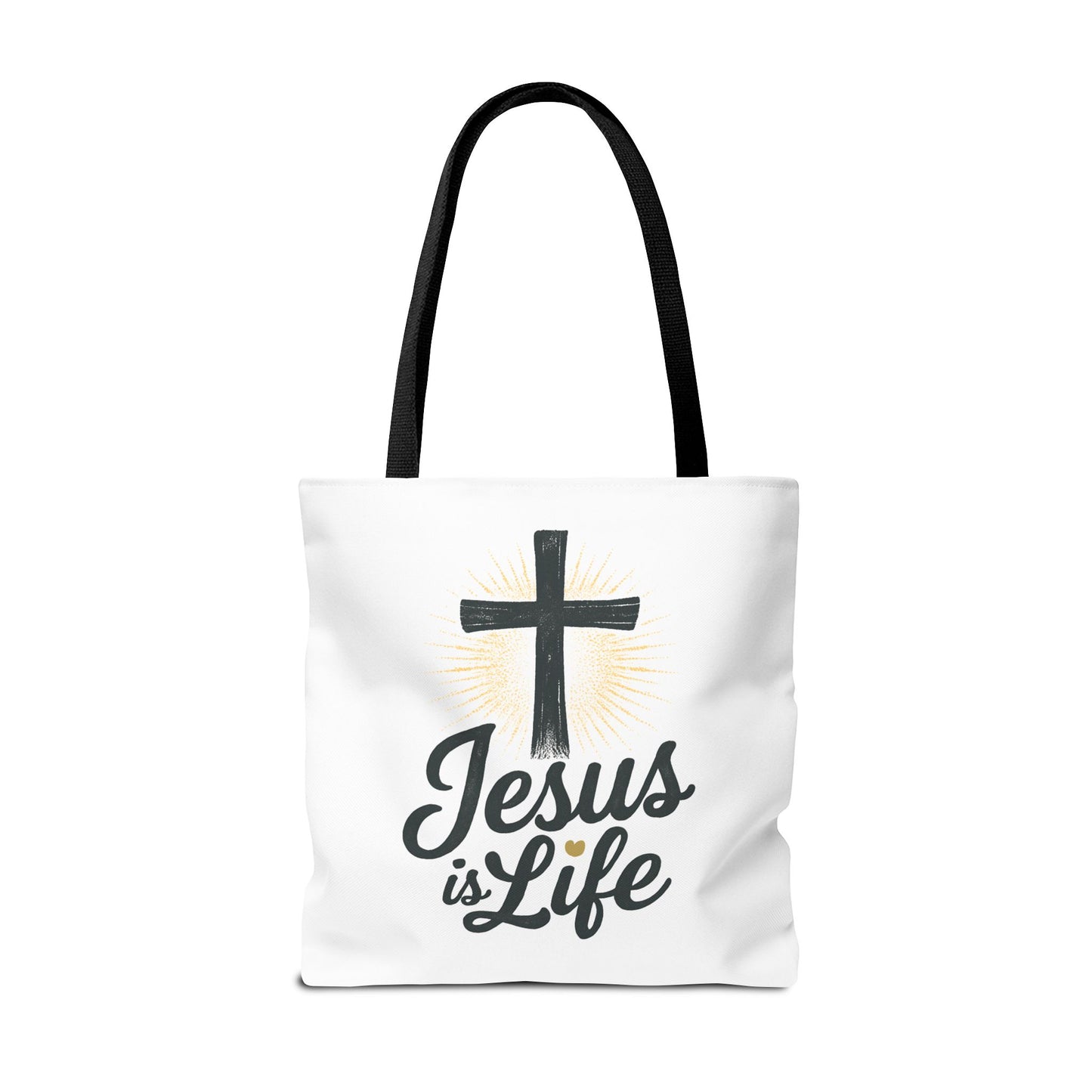 Inspirational Jesus Tote Bag - Faith-Based Carry All