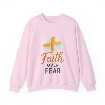 Faith Over Fear Crewneck Sweatshirt