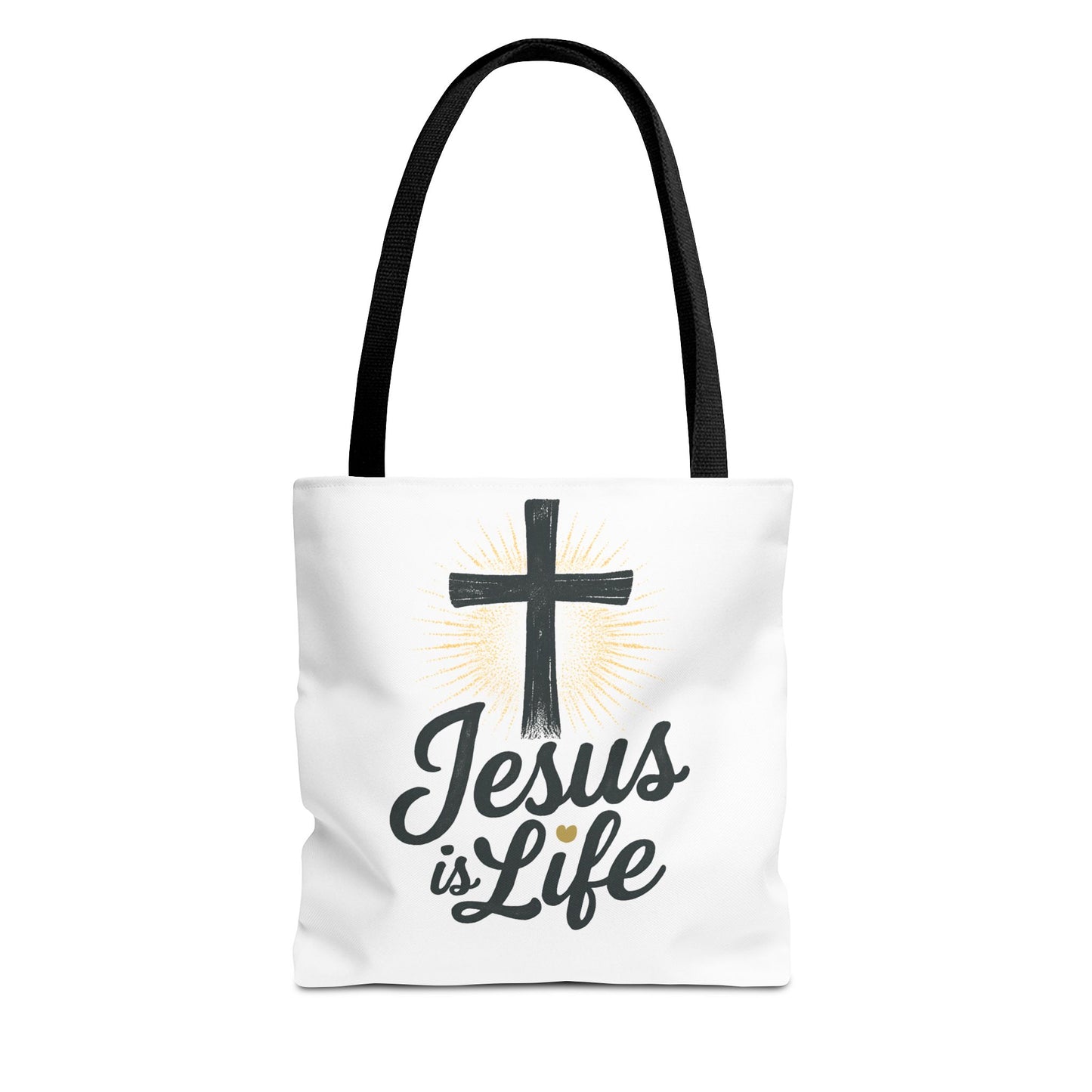 Inspirational Jesus Tote Bag - Faith-Based Carry All