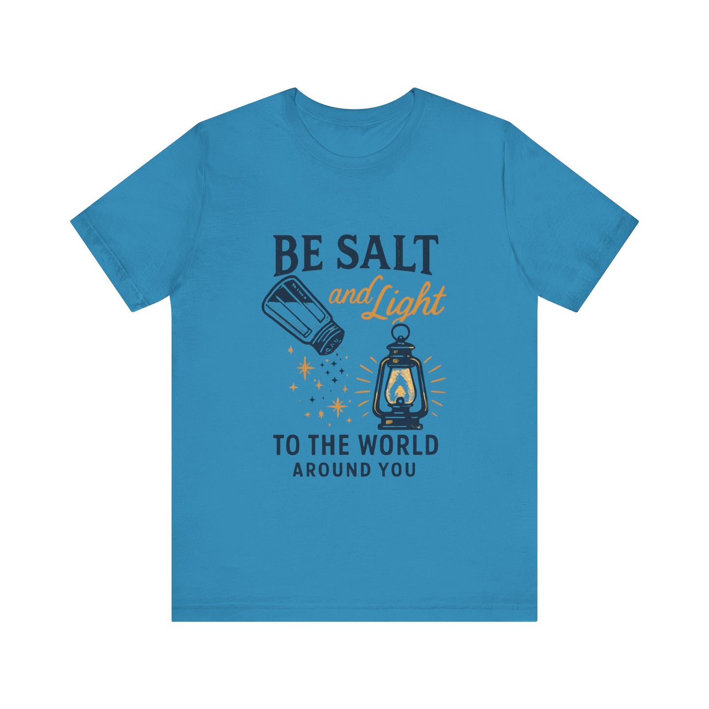 "Be Salt and Light to the World" - Unisex Jersey Short Sleeve Tee