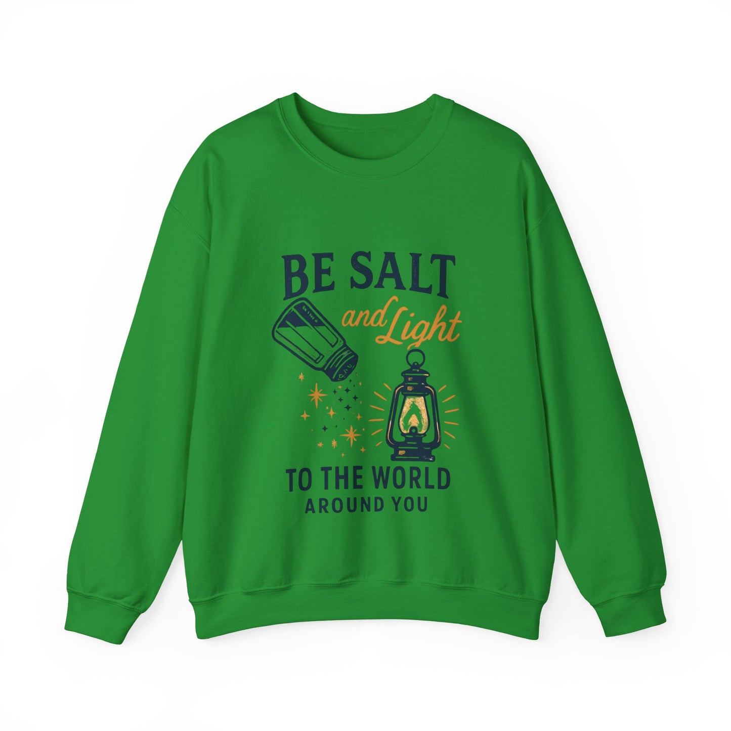 "Be Salt and Light to the World" - Unisex Heavy Blend™ Crewneck Sweatshirt