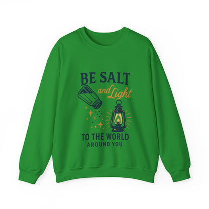"Be Salt and Light to the World" - Unisex Heavy Blend™ Crewneck Sweatshirt