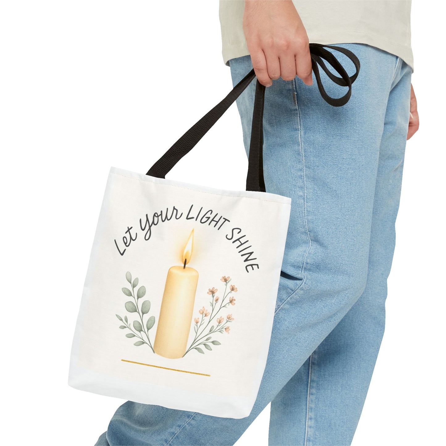"Let Your Light Shine" - Tote Bag (AOP)