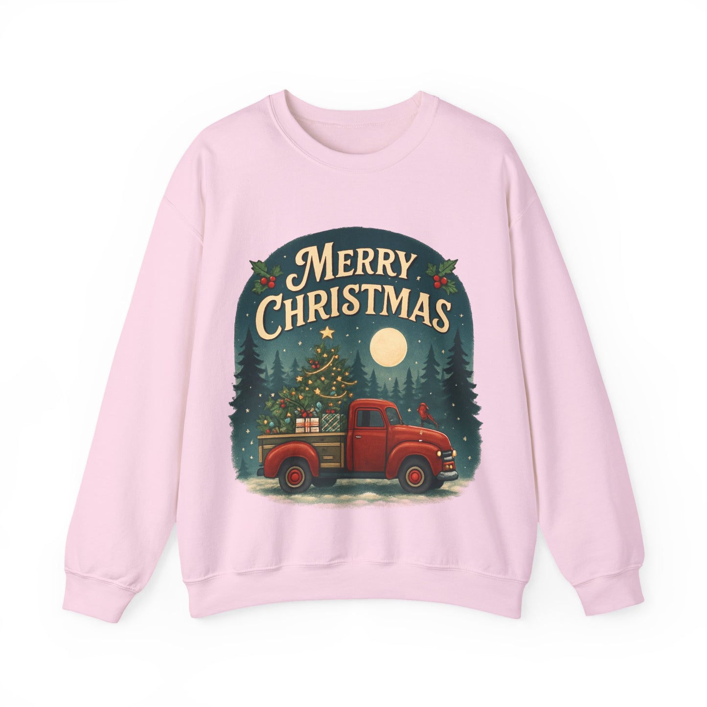 Merry Christmas Truck Sweatshirt