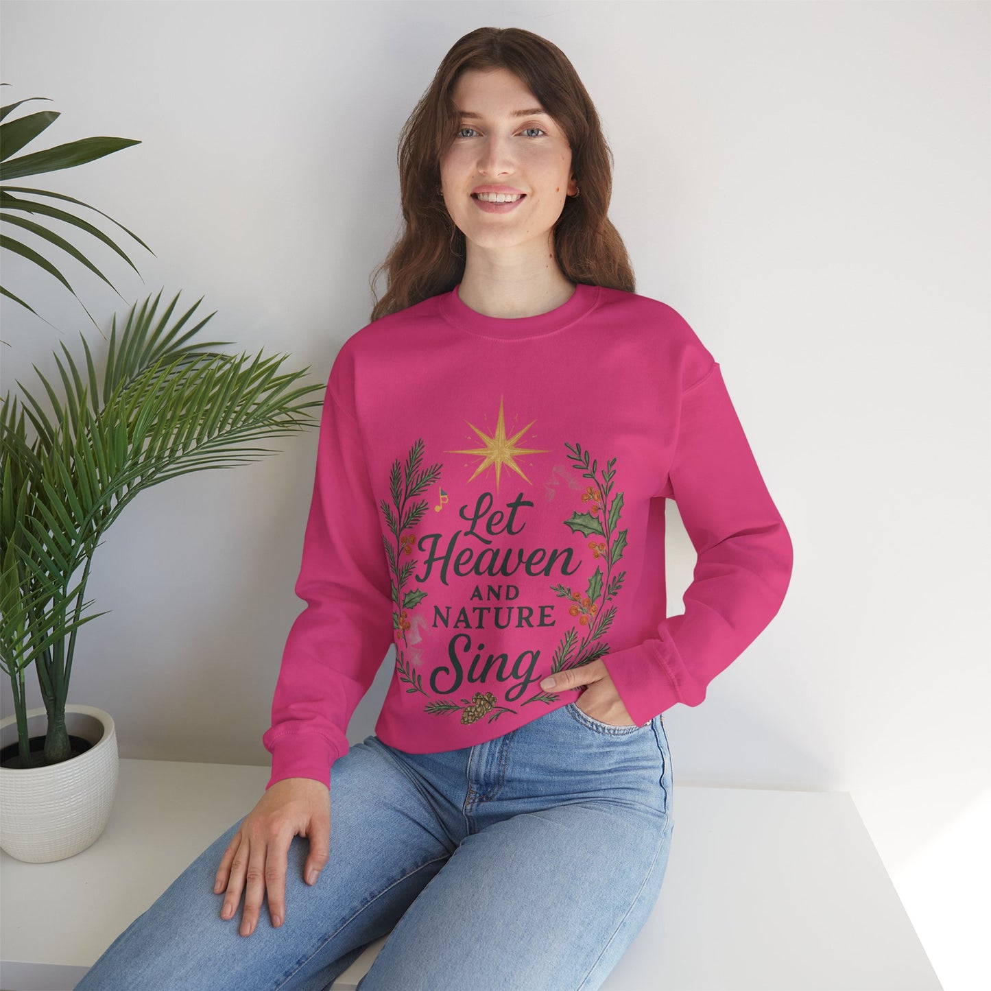 Let Heaven and Nature Sing Crewneck Sweatshirt