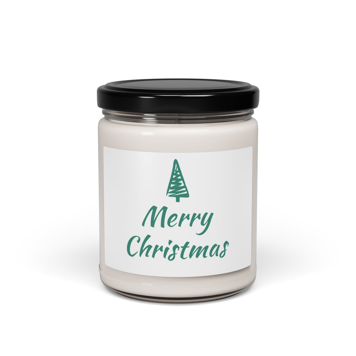 "Merry Christmas" Scented Soy Candle | Holiday Gift, Home Décor, Aromatherapy, Relaxation, Eco-Friendly