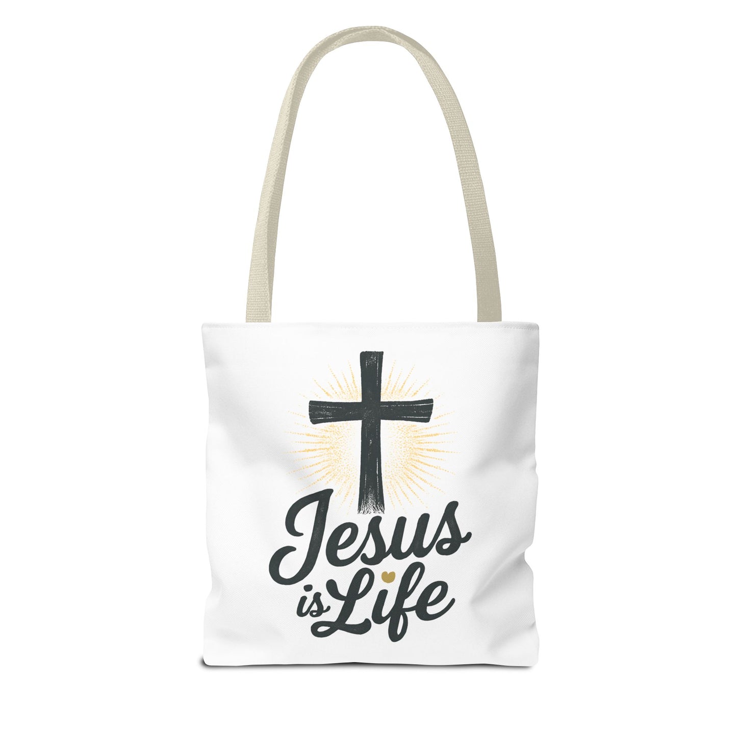 Inspirational Jesus Tote Bag - Faith-Based Carry All