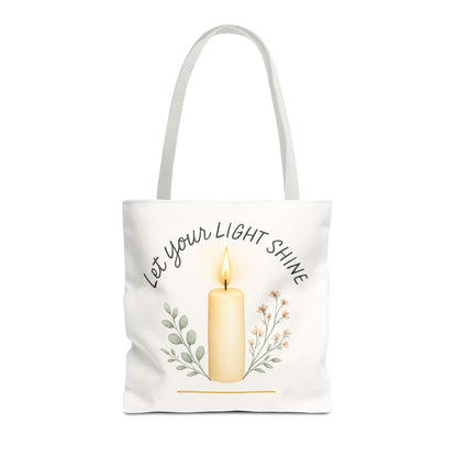 "Let Your Light Shine" - Tote Bag (AOP)