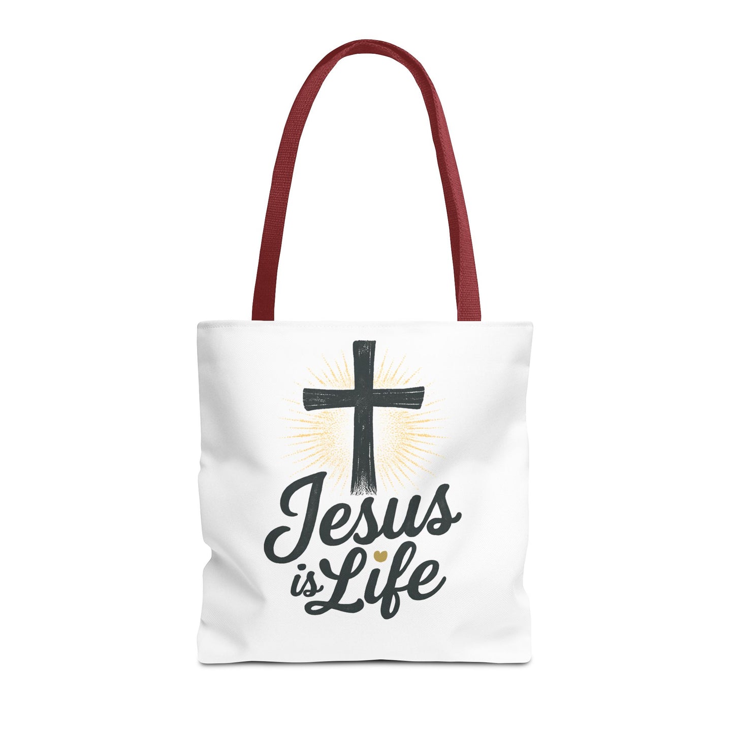Inspirational Jesus Tote Bag - Faith-Based Carry All
