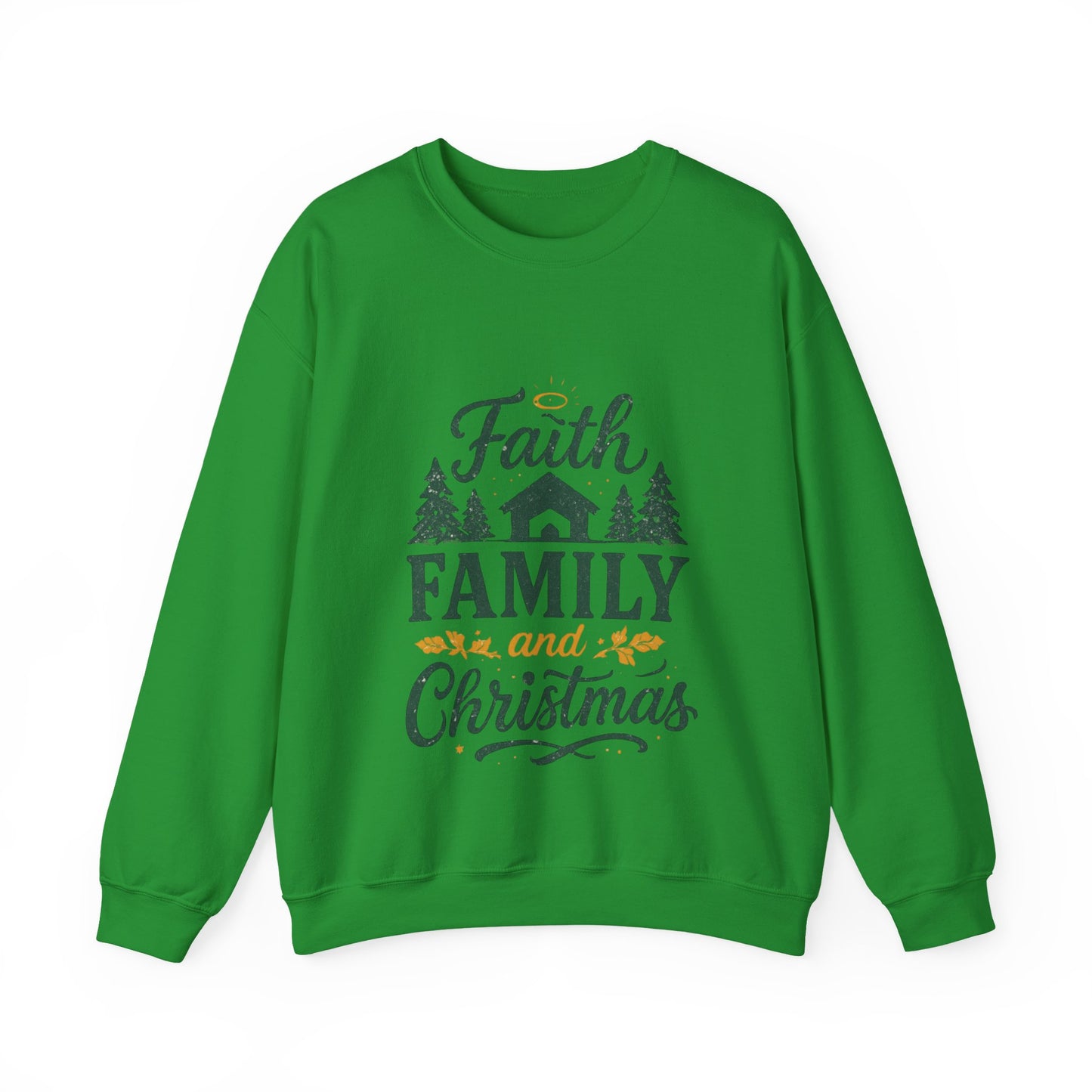 Faith Family Christmas Sweatshirt
