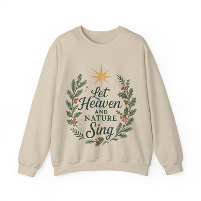 Let Heaven and Nature Sing Crewneck Sweatshirt