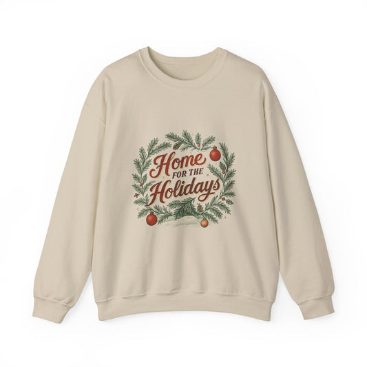 "Home for the Holidays" Heavy Blend™ Crewneck Sweatshirt