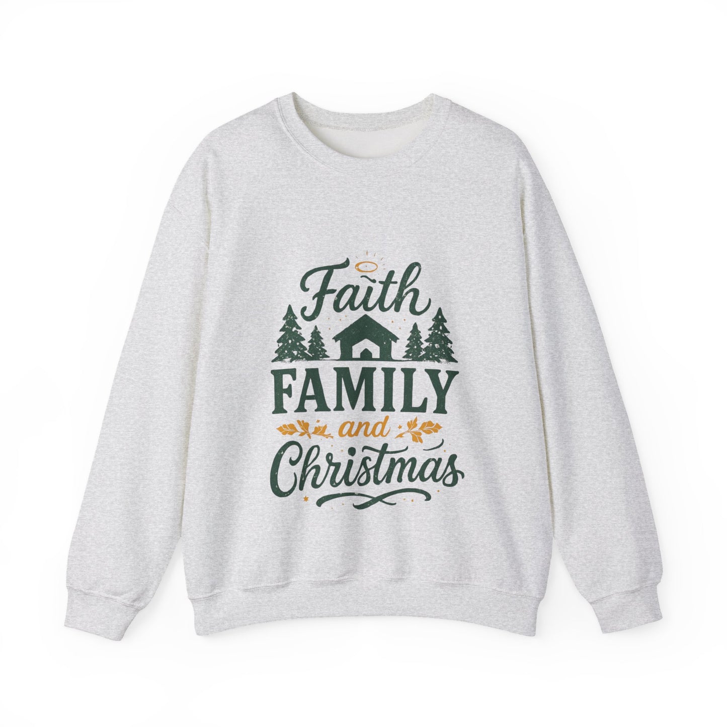 Faith Family Christmas Sweatshirt
