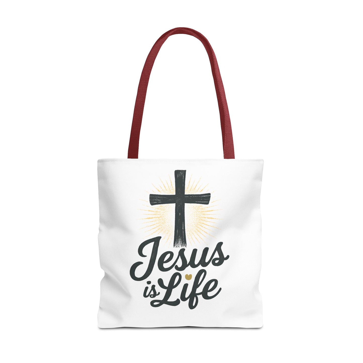 Inspirational Jesus Tote Bag - Faith-Based Carry All