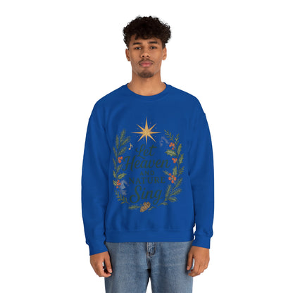 Let Heaven and Nature Sing Crewneck Sweatshirt