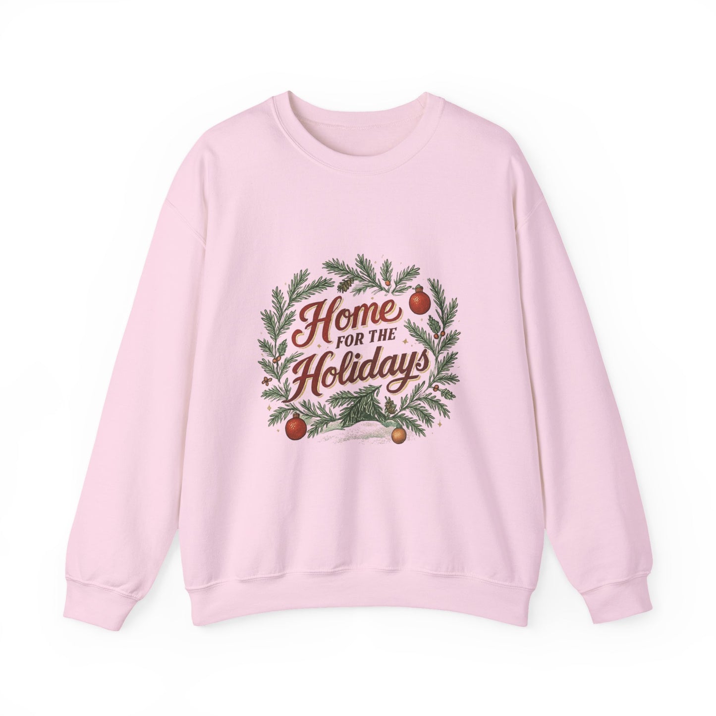 "Home for the Holidays" Heavy Blend™ Crewneck Sweatshirt