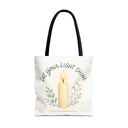 "Let Your Light Shine" - Tote Bag (AOP)