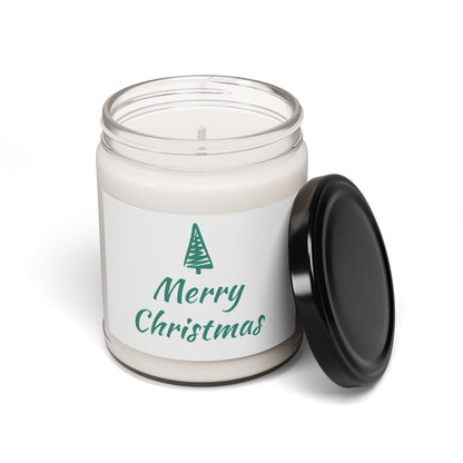"Merry Christmas" Scented Soy Candle | Holiday Gift, Home Décor, Aromatherapy, Relaxation, Eco-Friendly