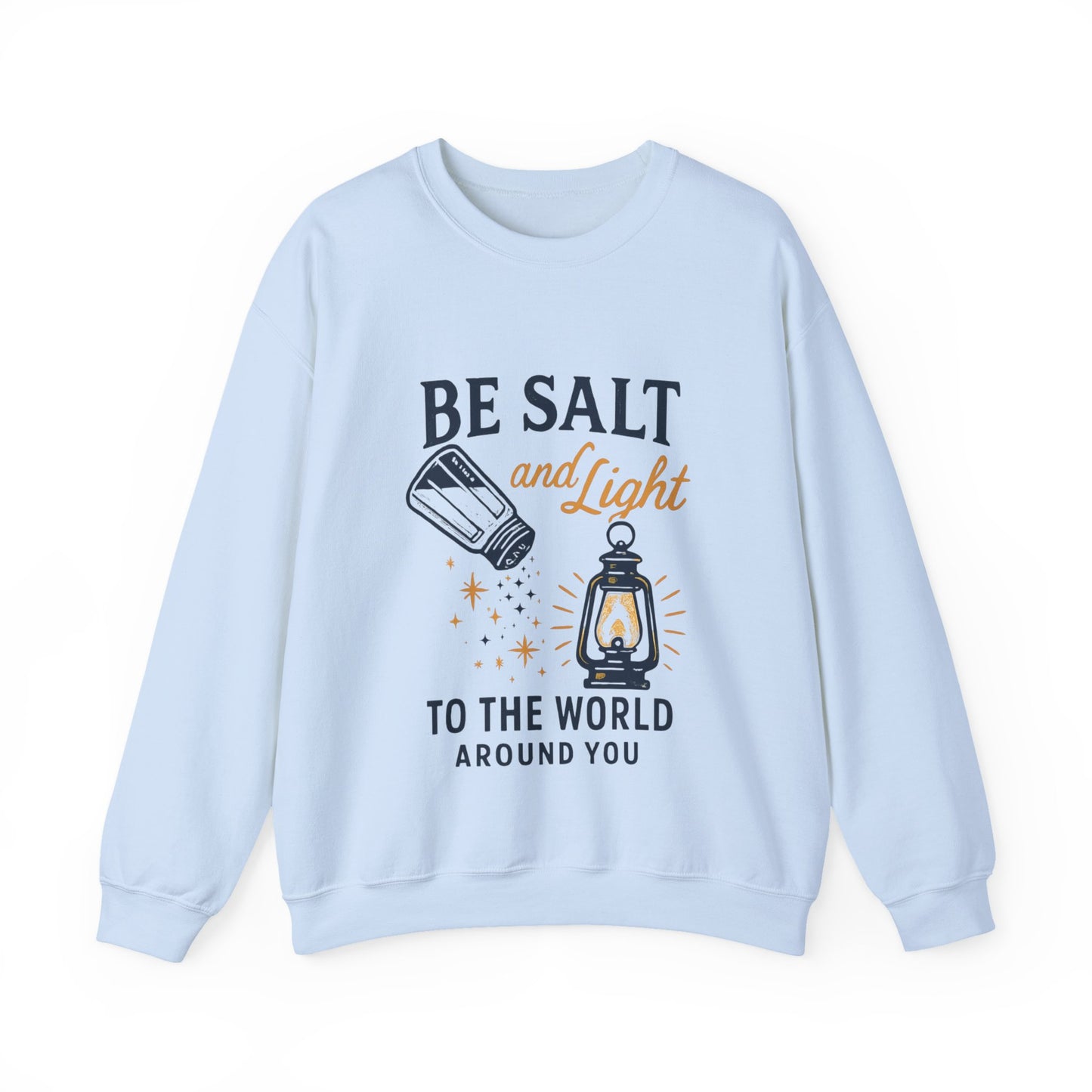 "Be Salt and Light to the World" - Unisex Heavy Blend™ Crewneck Sweatshirt